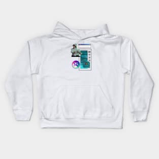 Yung lean Vaporwave aesthetics Kids Hoodie